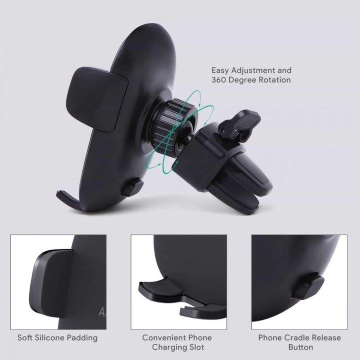 Image du produit Aukey Support de téléphone portable pour voiture