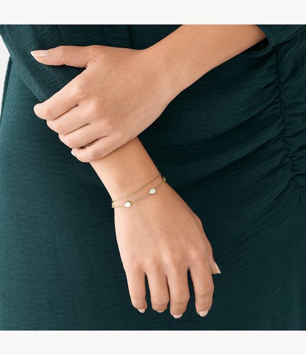 Actual product image Fossil Jewelry bracelet (19 cm, Stainless steel)