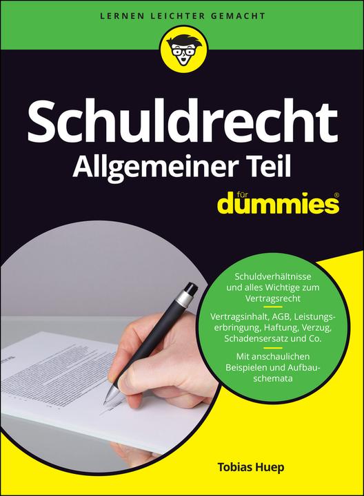 Produktbild Schuldrecht Allgemeiner Teil für Dummies (Deutsch, Tobias Huep, 2017)