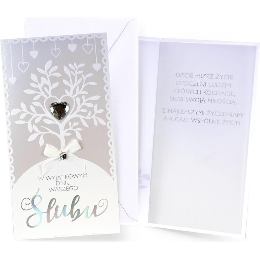Kukartka, Biglietto di auguri + Carta da lettere, Hochzeitskarte (1 pz.)