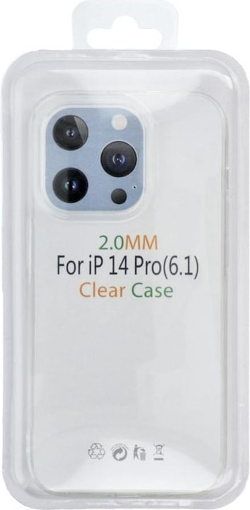 Produktbild OEM Rückwandabdeckung CLEAR case 2 mm BOX für IPHONE 14 Pro Max transparent (Apple iPhone 14 Pro Max)