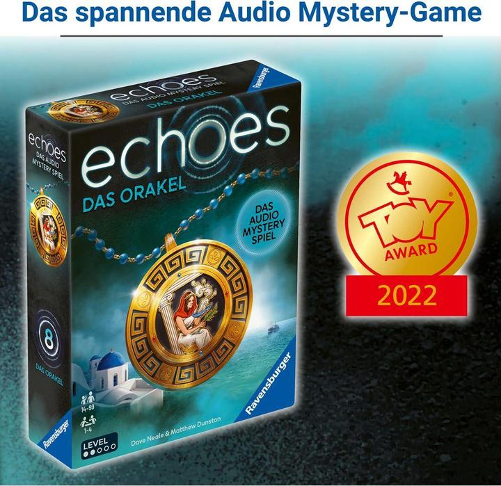 Actual product image Ravensburger 22452 echoes The Oracle - audio mystery game for ages 14 and up, adventure game (German, 1 - 4 Players)