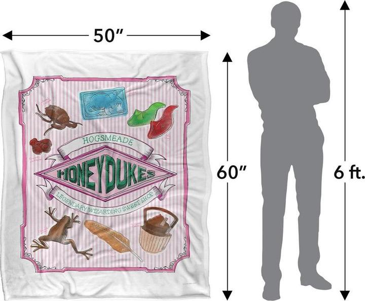 Produktbild Decke Honeydukes Sweets (152 x 127 cm)