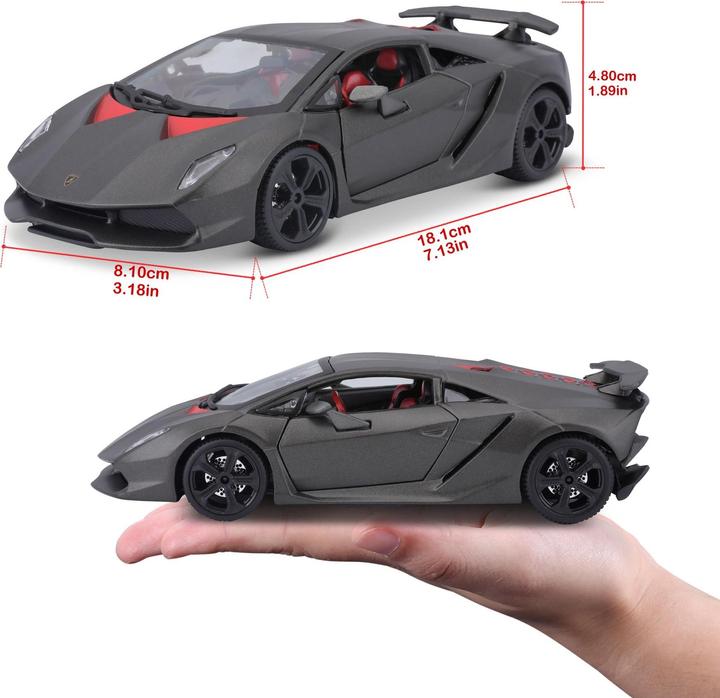 Produktbild Bburago Lamborghini Sesto Elemento 1:24