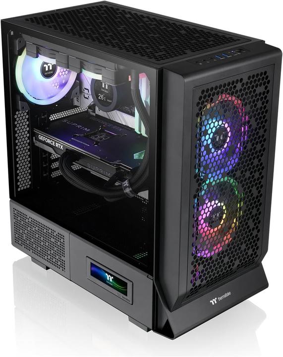 Produktbild Thermaltake Ceres 330 TG ARGB Black (ATX, mATX, Mini-ITX, E-ATX)