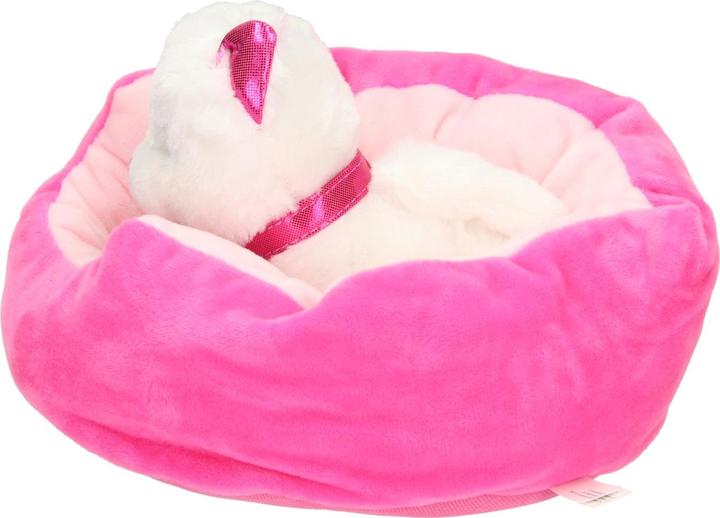 Actual product image Toi-Toys Plush cat in basket (14 cm)