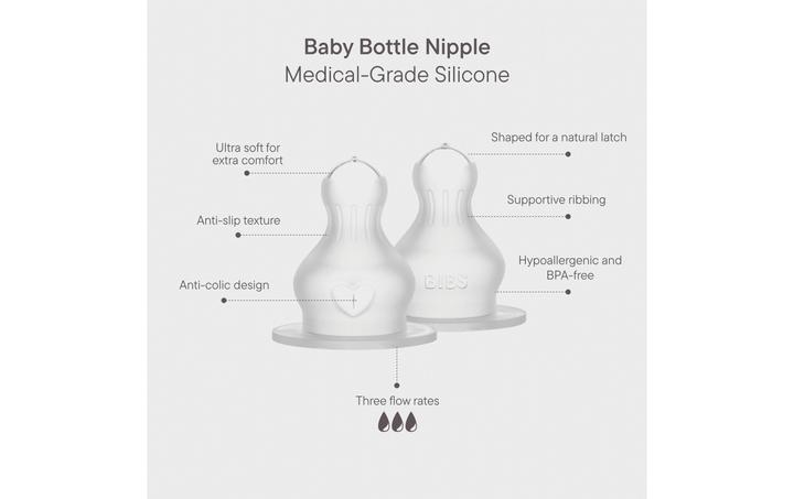 Image du produit Bibs Anti-Colic Tétine Silicone Medium Flow 2 pièces