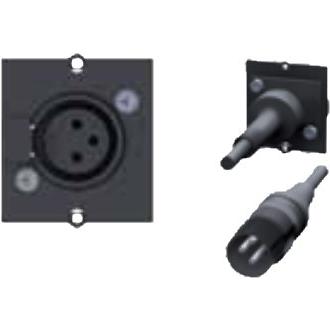 Bachmann, Steckdose, XLR 3pole XLR 3pole Kabelschnittstellen/adapter