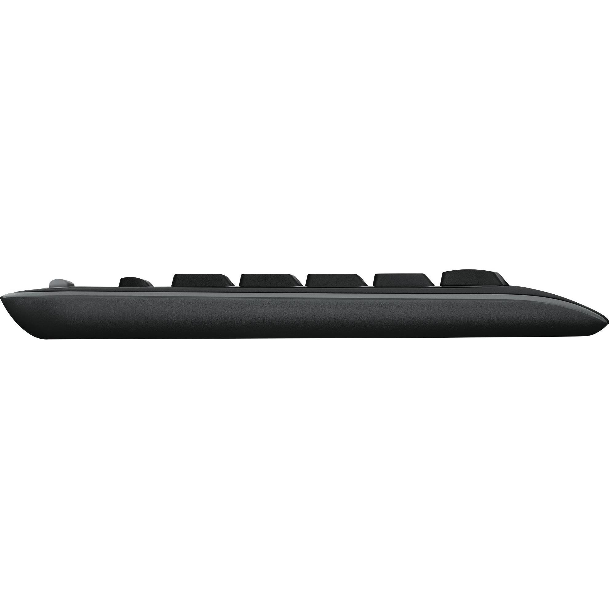 Thumbnail - Logitech MK330 (US, Kabellos), Tastatur, Schwarz