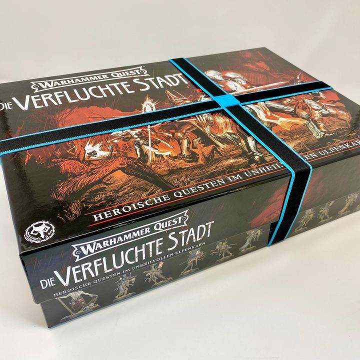 Image du produit Feldherr ORG054 - Kit mousse + organiseur pour Warhammer Quest : La Cité Maudite - Boîte de jeu de plateau