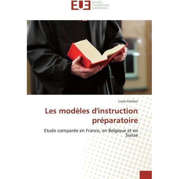 Les modèles d'instruction préparatoire, Fachbücher