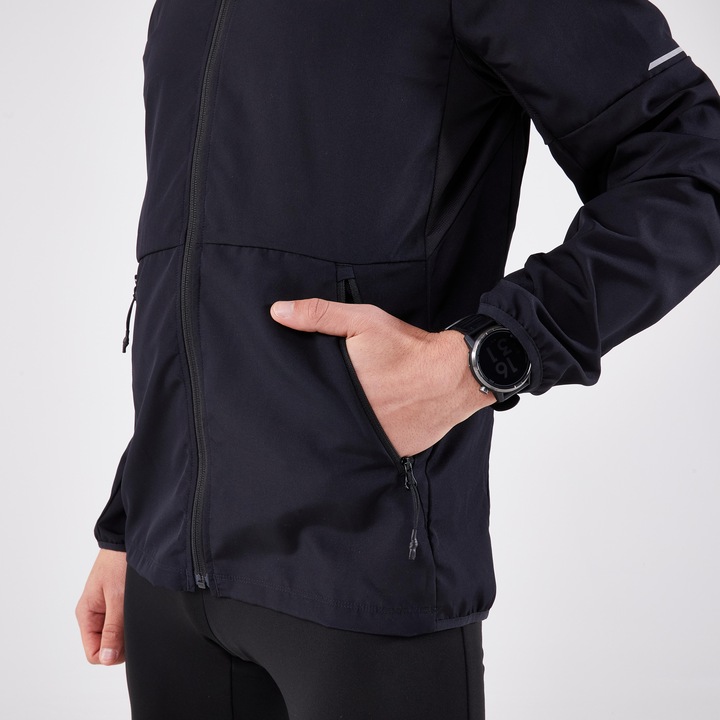 Produktbild Kiprun Laufjacke Trailrunning Herren winddicht - Run 100 schwarz (XL)
