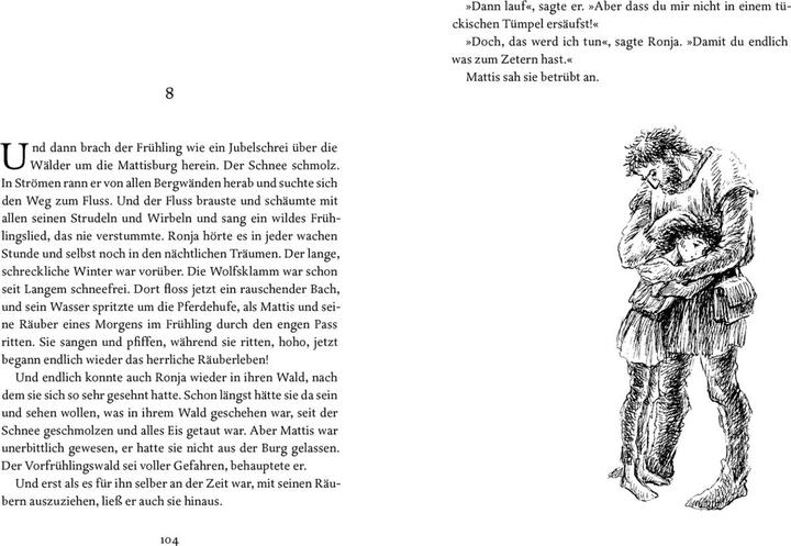 Actual product image Ronja, Räubertochter (German, Astrid Lindgren, 1982)