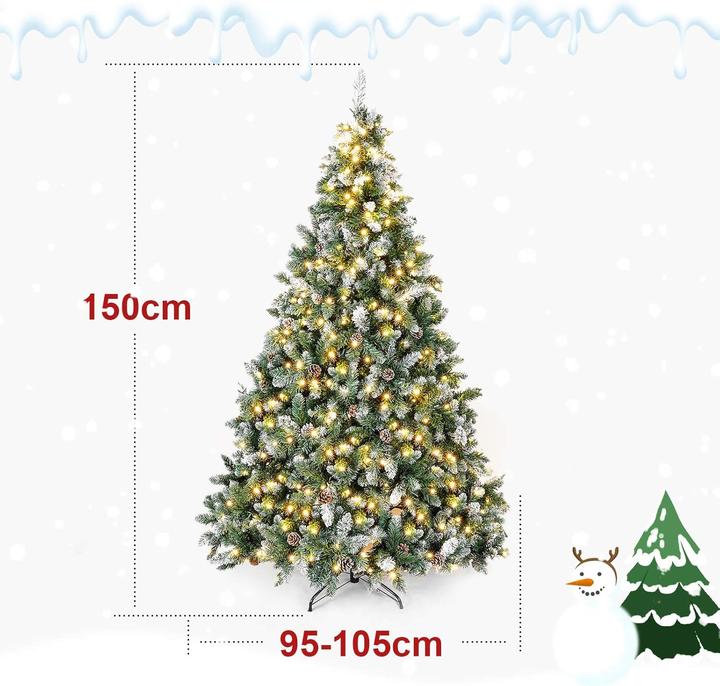 Immagine prodotto Yorbay Albero di Natale a LED (150 cm)