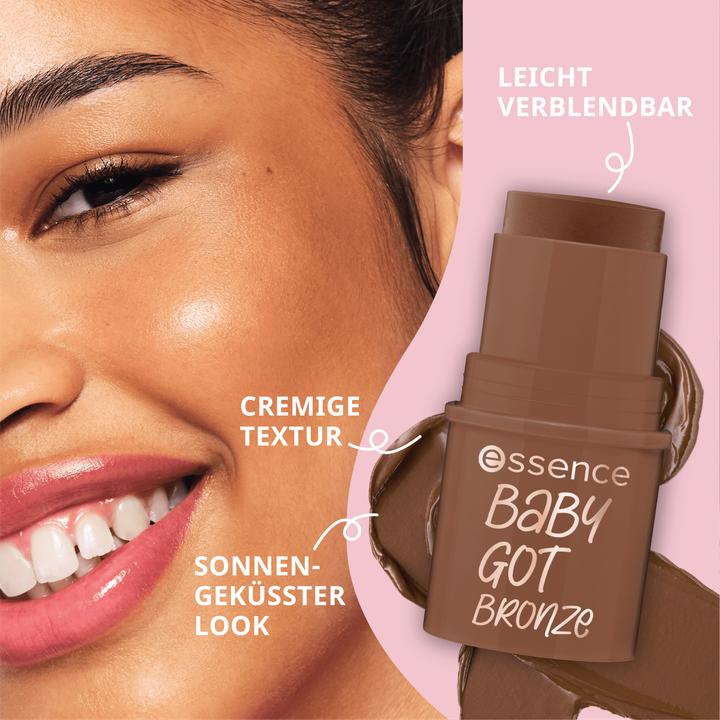 Image du produit essence Baby got bronzing stick Cinnamon Spice 010 (10 Cinnamon Spice 010, Contour)