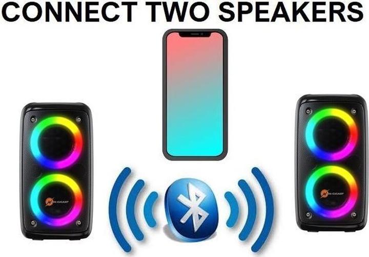 Actual product image N-Gear LET'S GO PARTY y loudspeaker system (PA) (6 h, Battery operated)