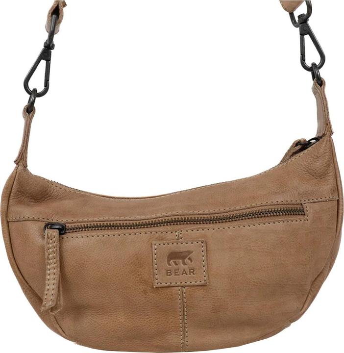 Bear Design Clara Leren Crossbodytas - Baltic Beige
