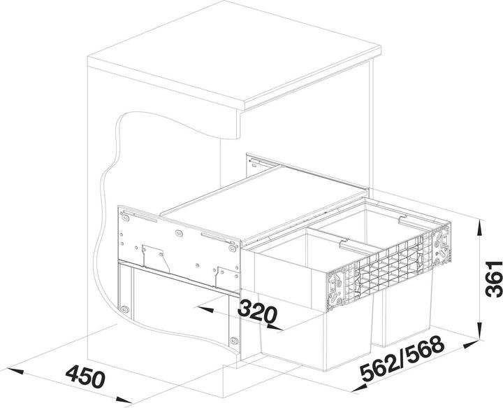 Productafbeelding Blanco Select II Compact (34 l)