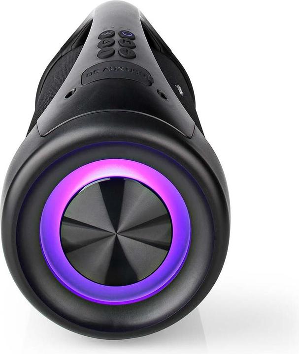 Immagine prodotto Nedis Bluetooth® Party Boombox 6 ore 2.0 50 W Riproduzione multimediale: AUX/USB IPX5 Maniglia di (6 h)