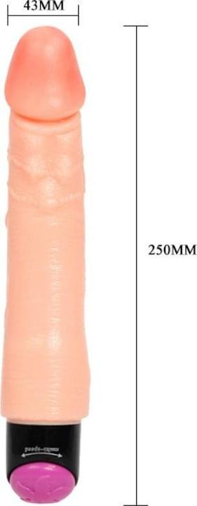 Produktbild Baile Realistischer und flexibler Vibrator, 25cm