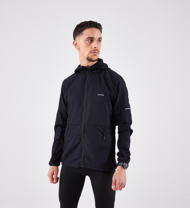 Produktbild Kiprun Laufjacke Trailrunning Herren winddicht - Run 100 schwarz (XL)