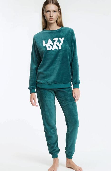 Immagine prodotto So'home Pigiama in pile con scritte (42)