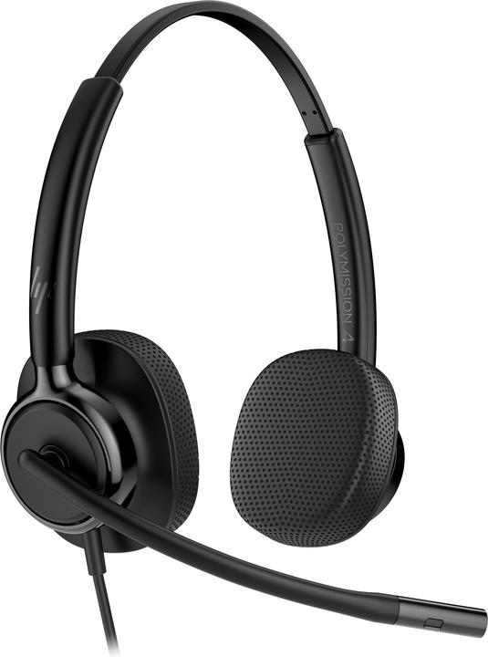 Produktbild HP Poly Mission 4xx (Kabelgebunden, USB-A, USB-C, Google Meet, Microsoft Teams, Zoom)