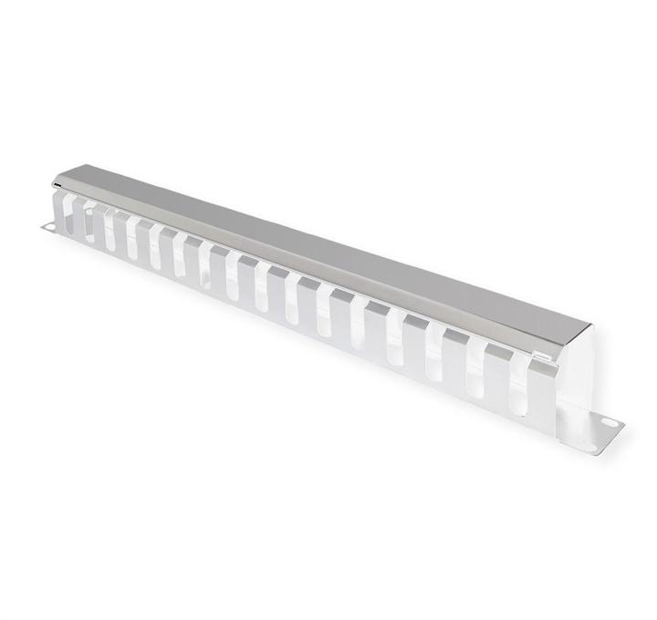 Actual product image Value 19" cable gland 1U 40x40mm l.grey