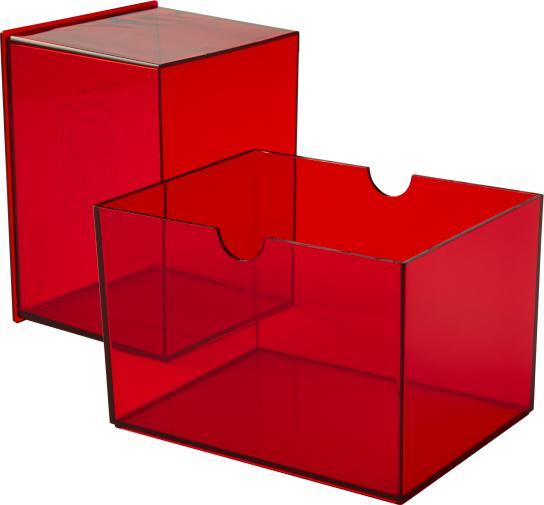 Actual product image Arcane Tinman ART20007 - Gaming Box - Strong Box 100+: Red, protective box for card decks.