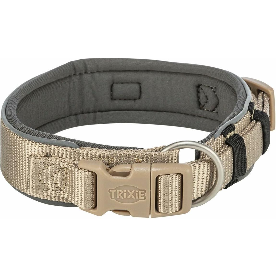 Comparer les prix de Collier pour Chien Trixie Premium Graphite Sable L/XL 53-62 cm