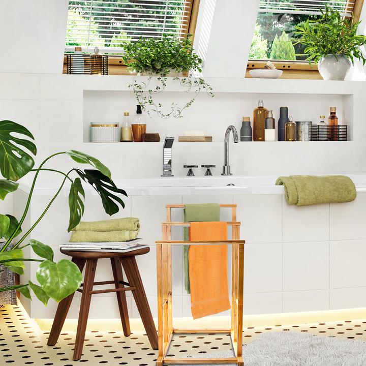 Actual product image Relaxdays Towel rail