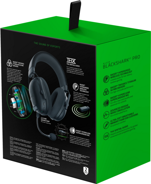 Produktbild Razer Blackshark V2 Pro (Kabellos)
