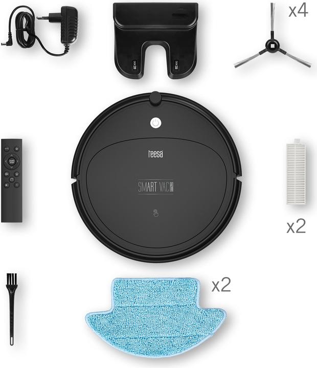 Productafbeelding Teesa Stofzuiger SMART VAC schoonmaakrobot 2 (Robotstofzuiger)