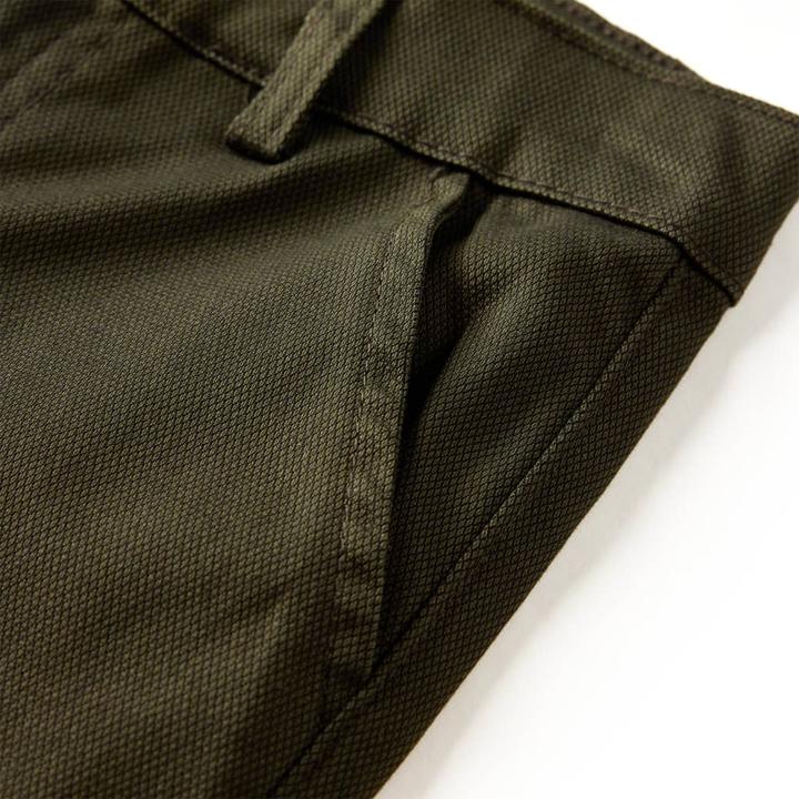 Image du produit VidaXL Pantalon enfant kaki 128,Composition : 60 % coton. 37 % polyester (128)
