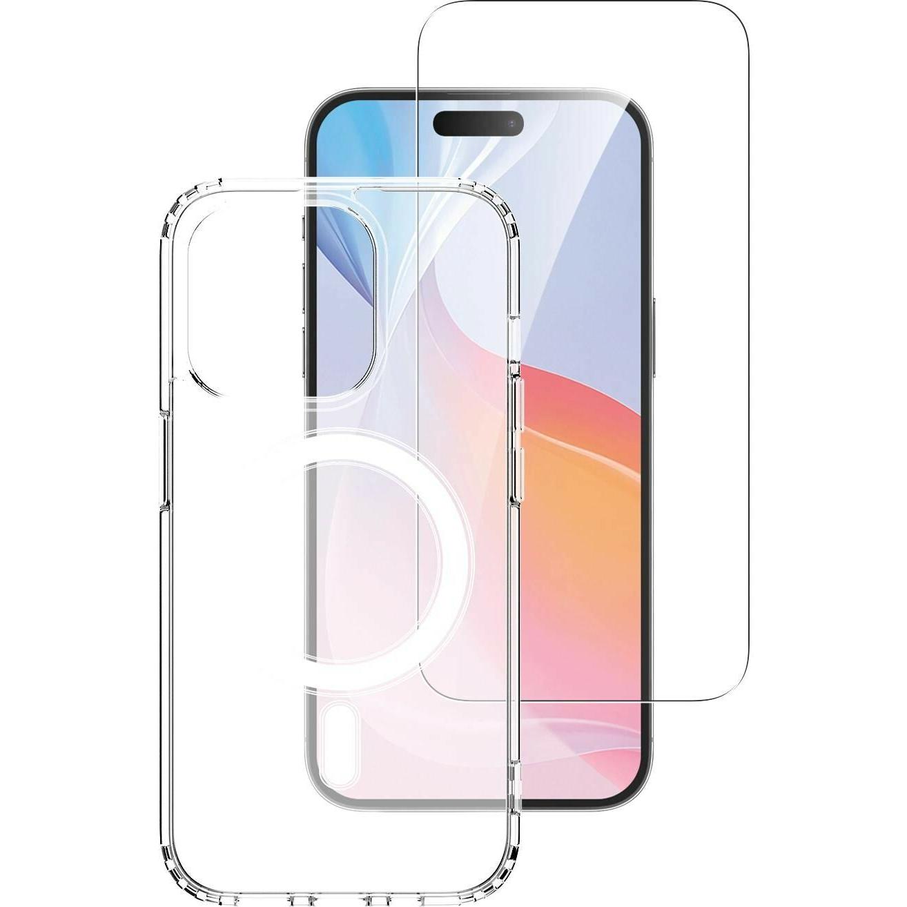 4smarts 360° Premium Protection Set (1 Stück, Apple iPhone 16 Pro), Smartphone Schutzfolie, Transparent