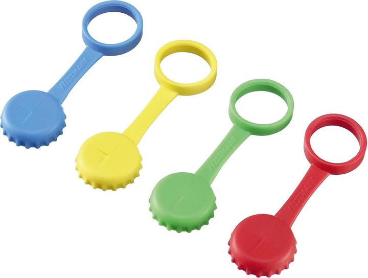 Westmark Bouchon couronne fente pour paille 4p. (4 x)