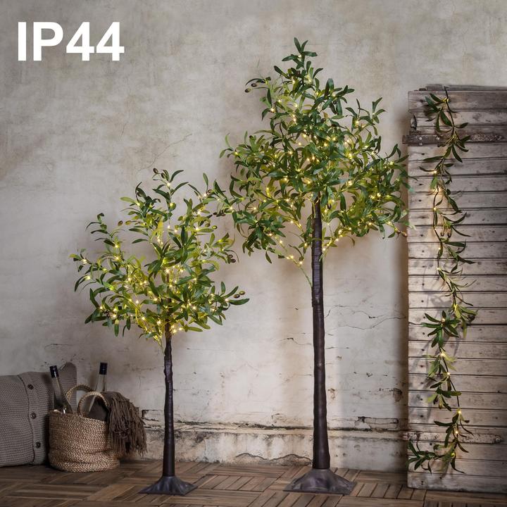 Image du produit Star Trading Arbre de décoration Olivec, 178 LED, 180 cm, vert (56 lm, IP44)