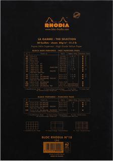 Image du produit Rhodia Blocs agrafés 80 g Basics (A4, Blanc, Couverture souple)