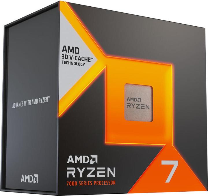 Produktbild AMD Processeur Ryzen 7 7800X3D Socket AM5 (4,5Ghz) (AM5, 4.20 GHz, 8 -Core)