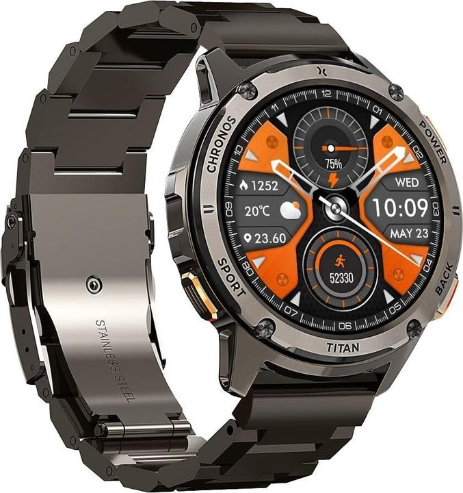 Produktbild Maxcom Smartwatch FW110 Titan Chronos schwarz