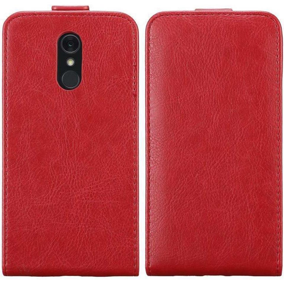 Thumbnail - Cadorabo Flip wie Invisible Cover (LG Q Stylus), Smartphone Hülle, Rot