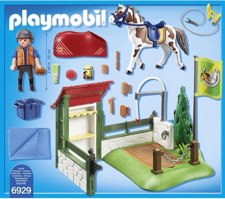 Image du produit Playmobil Station de lavage pour chevaux (6929, Playmobil Country)