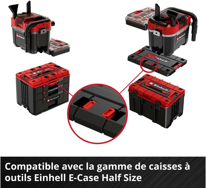 Image du produit Einhell TP-VC 18/10 Li BL L-Solo 2347155 (Aspirateur eau et poussière)