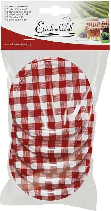 Einkochwelt Ersatzdeckel (5 Stk.)