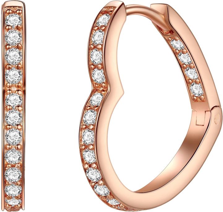 Immagine prodotto Rafaela Donata Donna Cuore in argento Sterling Cubic Zirconia Oro Rosa - 10912 (Argento)