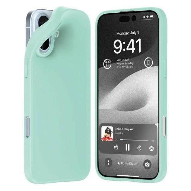 Mercury Verde Morbido Iphone 16 Plus 6.7" Miętowy/Menta (Apple Iphone 16 Plus), Cover Smartphone,
