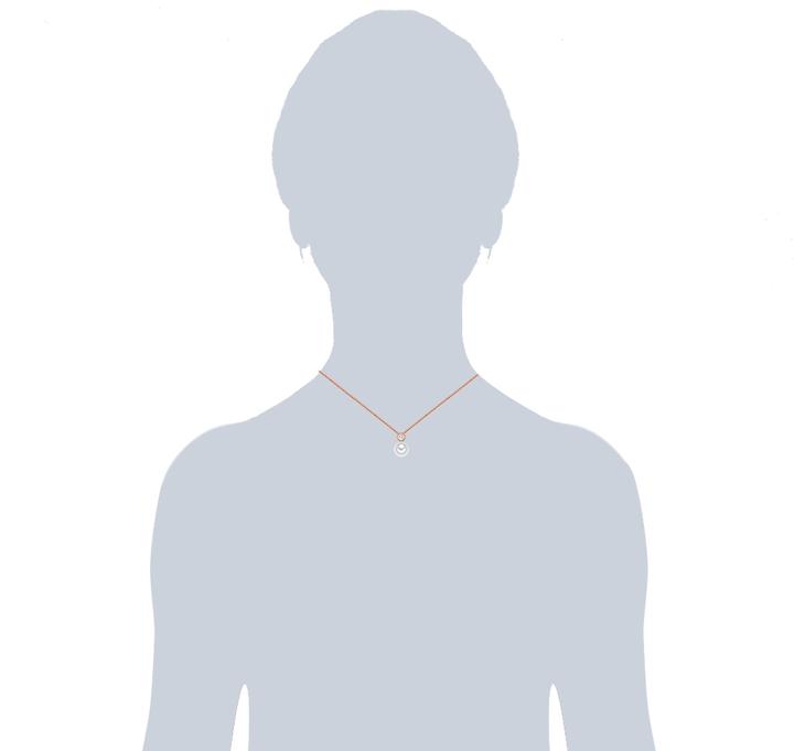 Actual product image Valero Pearls Silver necklace - 11332 (Sterling silver 100%, 42 - 49 cm)