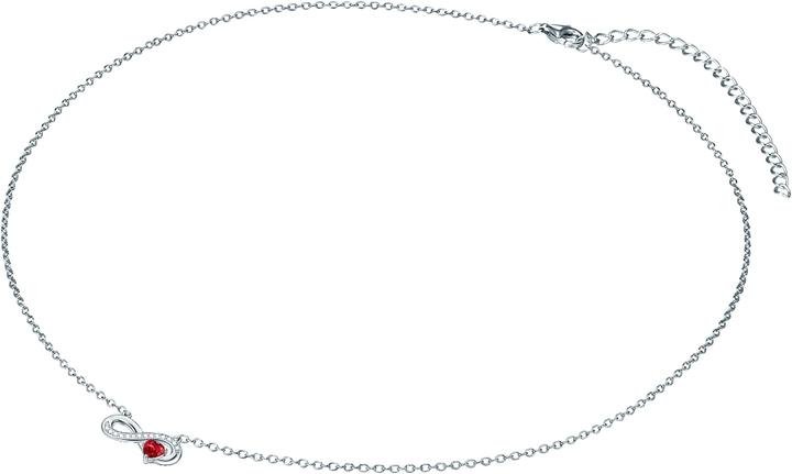 Image du produit Rafaela Donata Ladies Infinity/Heart Sterling Silver Zirconia silver 42.0 cm base chain + 7.0 cm extension - 11384 (Argent Sterling, 42 - 49 cm)