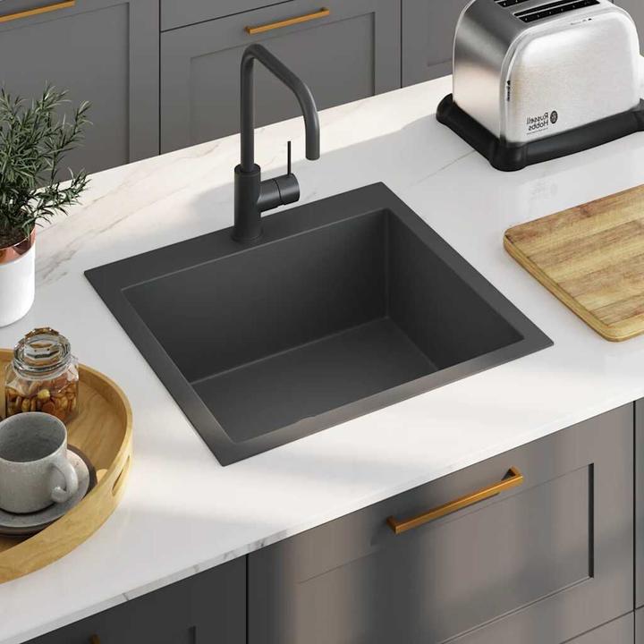 Actual product image vidaXL Küchenspüle (Fitted sink, 44 cm, 55 cm)