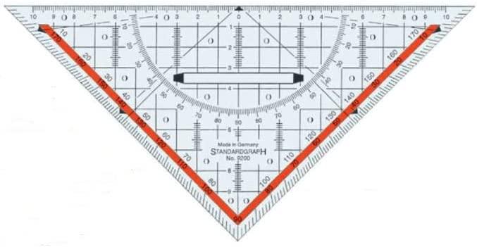 Actual product image Geodreieck (23 cm)